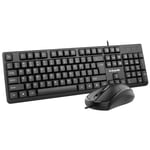 K-Snake KM007 Wired Keyboard And Mouse Set Desktop Computer Keyboard, Style: With Mouse