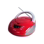 DENVER TCU-211RED - boombox - CD, USB-radio
