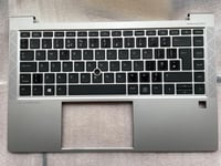 HP EliteBook 840 G7 M07089-031 UK English Palmrest Keyboard With Stickers NEW