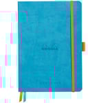 Rhodia Goalbook soft turquoise A5 dot ivory