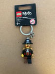 LEGO Pirate Captain Keychain/Keyring -4553029 - New With Tag, Unused