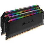 Corsair Dominator Platinum RGB 32GB (2x16GB) DDR4 3200 (PC4-25600) C16 1.35V - Noir