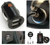 Universal Mini Dual Usb Car Charger Twin Port 12v Lighter Socket Adapter Plug