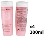 4 x Lancome Tonique Confort Hydrating Toner For Dry Skin 200ml (50ml x 4)