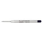 Parker Ballpoint refill svart, komplett färgpatron med ny spets