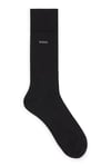 BOSS Mens Marc RS Uni CC Regular-length stretch-cotton socks with logo