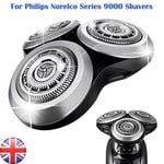 SH90 Replacement Heads (with Upper Base) for Philips Norelco Series S9000 Shaver