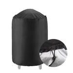 Rain City Patio Heater Cover Outdoor Stove Sun Shade Cover, Fire Pit Cover Courtyard Heater Cover, Barbecue Stove Cover Heavy Duty Waterproof Gas BBQ Cover - Black,24 x 28.5in