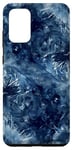 Galaxy S20+ Tie dye Pattern Blue Case