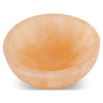 Kristallskål av Selenit, 1 st, Orange Selenit