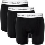 Calvin Klein Kalsonger 3P Cotton Stretch Boxer Brief Svart bomull Medium Herr