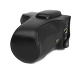 Camera Case for Nikon D5500 Faux Leather Bag Black CC1350a