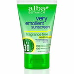 Mineral Sunscreen 3 Oz (Fragrance Free SPF 30) By Alba Botanica