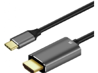 USB cable Art CABLE USB-C male - HDMI 2.0 male 4K 60Hz (ALU) ART oem 1.8m