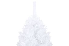 Be Basic Kunstig juletre med LED og kulesett 120 cm PVC hvit -