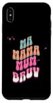 iPhone XS Max Ma Mama Mum Bruv Fun Mothers Day From Kids Groovy Vintage Case