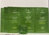 Aveda Be Curly Advanced Curl Shampoo Conditioner Enhancer Masque Trial Set 160ml