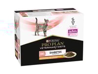 Purina Pro Plan Veterinary Diets Dm St/Ox Diabetes Management - Våtfoder För Katter - 10 X 85G