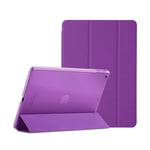 For Apple iPad 10.2 (Model A2200, A2198, A2232) Smart Case with Automatic Magnetic Wake/Sleep (Purple)