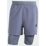adidas 2-in-1 Power Shorts, storlek X-Small