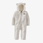 Patagonia Baby Furry Friends Bunting Brich White 5 år