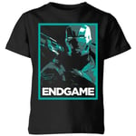 Avengers Endgame War Machine Poster Kids' T-Shirt - Black - 9-10 Years - Black