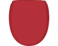 Toalettsits KAN 3001 purpurröd blank oval