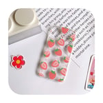 Cute Summer Sweet fruit Watermelon Strawberry Phone case for Apple iPhone 11 Pro X XS Max XR 7 8 Plus 7Plus case silicone cover-01-for iphone 6s