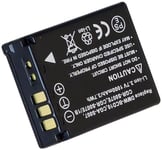 Kompatibelt med Panasonic Lumix DMC-TZ1EB-A 3,6 (3,7)V 850mAh