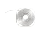 Transparent, elastisk smykketråd Ø 1 mm, 10 meter