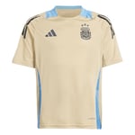 adidas Argentina Trenings T-skjorte Tiro 24 Copa America 2024 - Hazy Beige Barn T-skjorter unisex