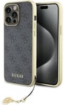"4G Charms Collection iPhone 15 Pro Max" Grey