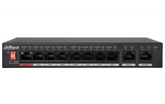 Dahua Technology Poe Pfs3010-8Et-96-V2 Nätverksswitch Ostyrd Gigabit Ethernet (10/100/1000) Power Over Ethernet (Poe) Svart