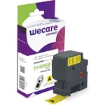 Märkband Wecare D1 19mm sv/gul