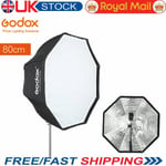 [UK] Godox 80cm Octagon Umbrella Softbox for Speedlite Studio Flash Speedlight