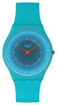 Swatch SS08N114 RADIANTLY TEAL (34mm) Blue Dial / Teal Watch