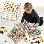 4 Tray Sorter Sifter Box Used for Lego, Brick Lego Blocks, 4 