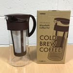 Hario Cold Brew Coffee Maker 600ml Brown Pot mini  (MCPN-7CBR)