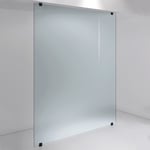 INR Iconic Nordic Rooms Dusjvegg ARC 43 Plus Måltilpasset Svart Matt / Frostet Glass