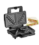 Toastie Sandwich Maker Deep Fill 4 Slice Toaster XL Grill Press 1000W Geepas