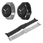 Magnetic Mesh Loop Bands For Google Pixel Watch Band Metal Adjustable Stainl GF0