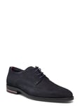 Corporate Hilfiger Suede Shoe Shoes Business Laced Shoes Navy Tommy Hilfiger