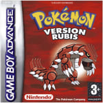 Pokemon version Rubis / Jeu Gameboy advance