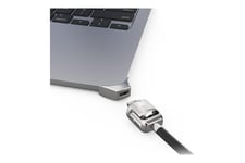 Compulocks Ledge Lock Adapter for MacBook Air 15" M2-M4 with Keyed Cable Lock Silver - säkerhetssats för system - nyckellås