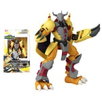 Anime Heroes Bandai Digimon WarGreymon Action Figure | 6.5'' Tall WarGreymon Articulated Anime Figure With Extra Set Of Hands And Accessories | Collectable Anime Merch Digimon Figure Wargreymon