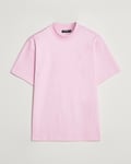 J.Lindeberg Ace Mock Neck T-Shirt Pink Lavender