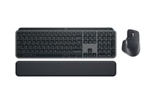 Logitech MX Keys S Combo - tastatur og mus-sæt - QWERTZ - tysk - grafit