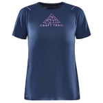 Craft Pro Hypervent T-shirt Med Korta ärmar Blå XS Kvinna