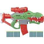 Nerf Dino Squad Rex-Rampage Motorised Dart Blaster 10-Dart Clip 20 Darts Hasbro