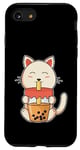 iPhone SE (2020) / 7 / 8 Cat Mug Straw Case
